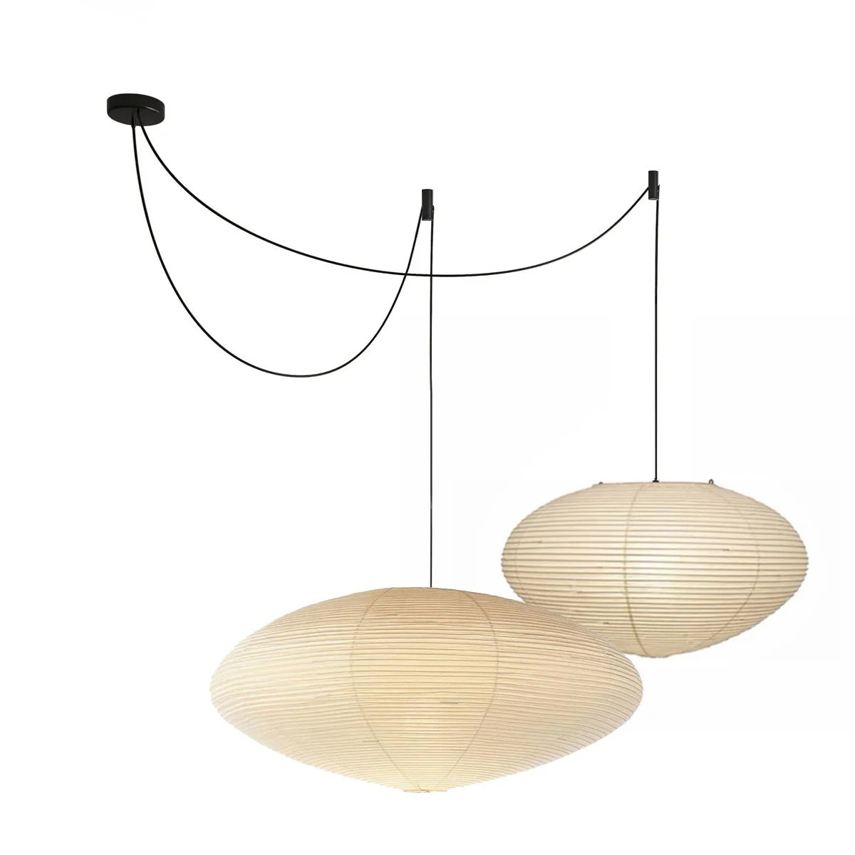 Zephyra | Japanese-Style Handcrafted Pendant Light for Living Room