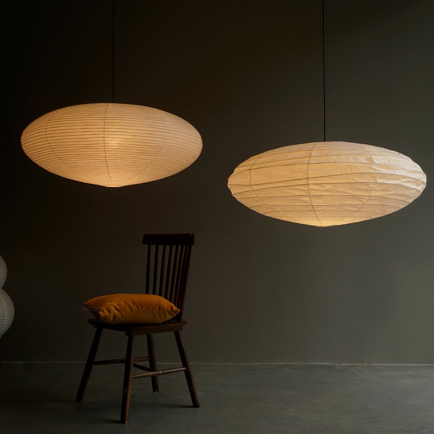 Zephyra | Japanese-Style Handcrafted Pendant Light for Living Room