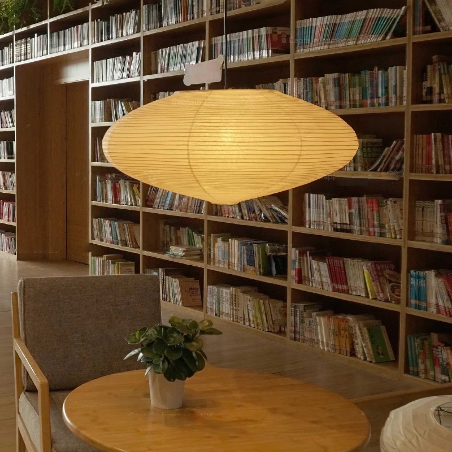 Zephyra | Japanese-Style Handcrafted Pendant Light for Living Room