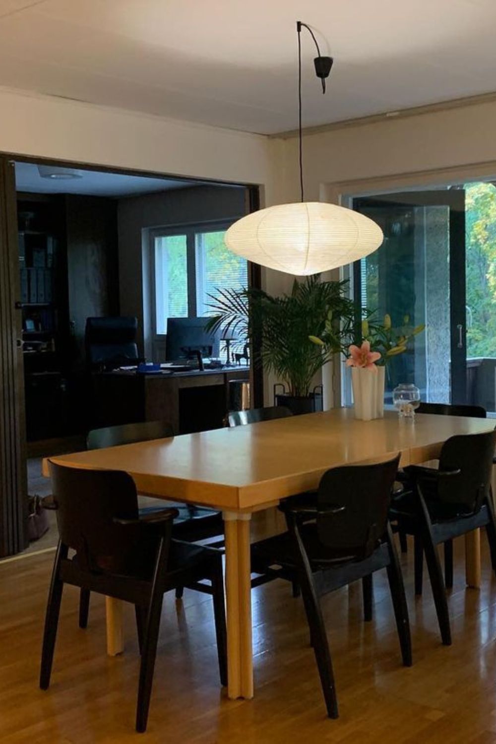 Zephyra | Japanese-Style Handcrafted Pendant Light for Living Room