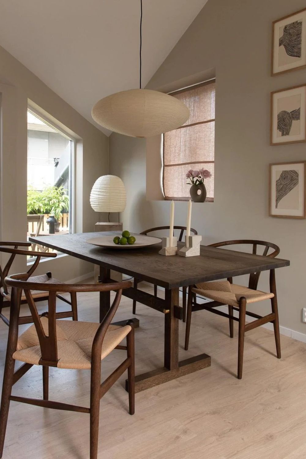 Zephyra | Japanese-Style Handcrafted Pendant Light for Living Room