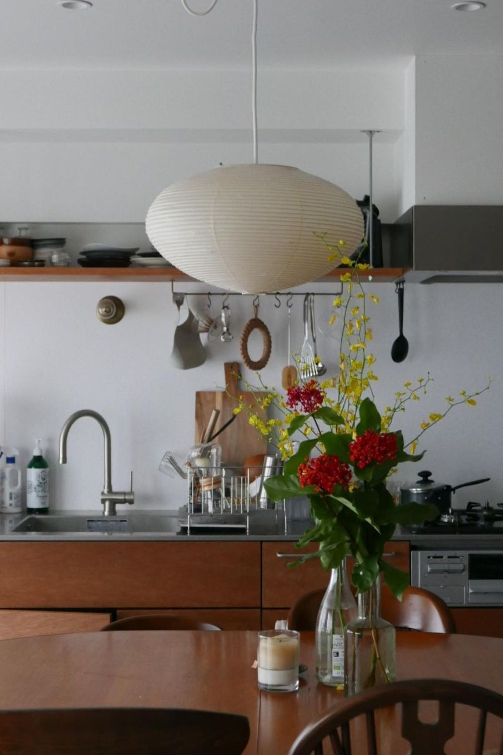 Zephyra | Japanese-Style Handcrafted Pendant Light for Living Room