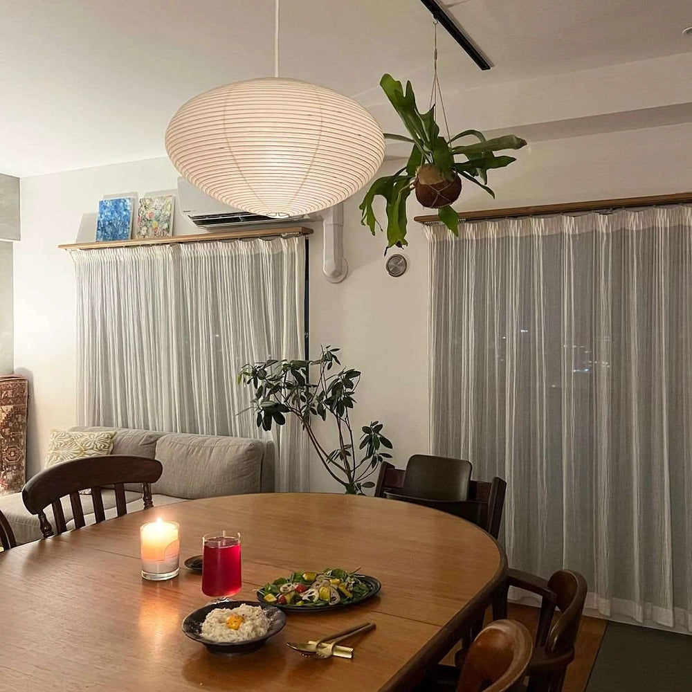 Zephyra | Japanese-Style Handcrafted Pendant Light for Living Room