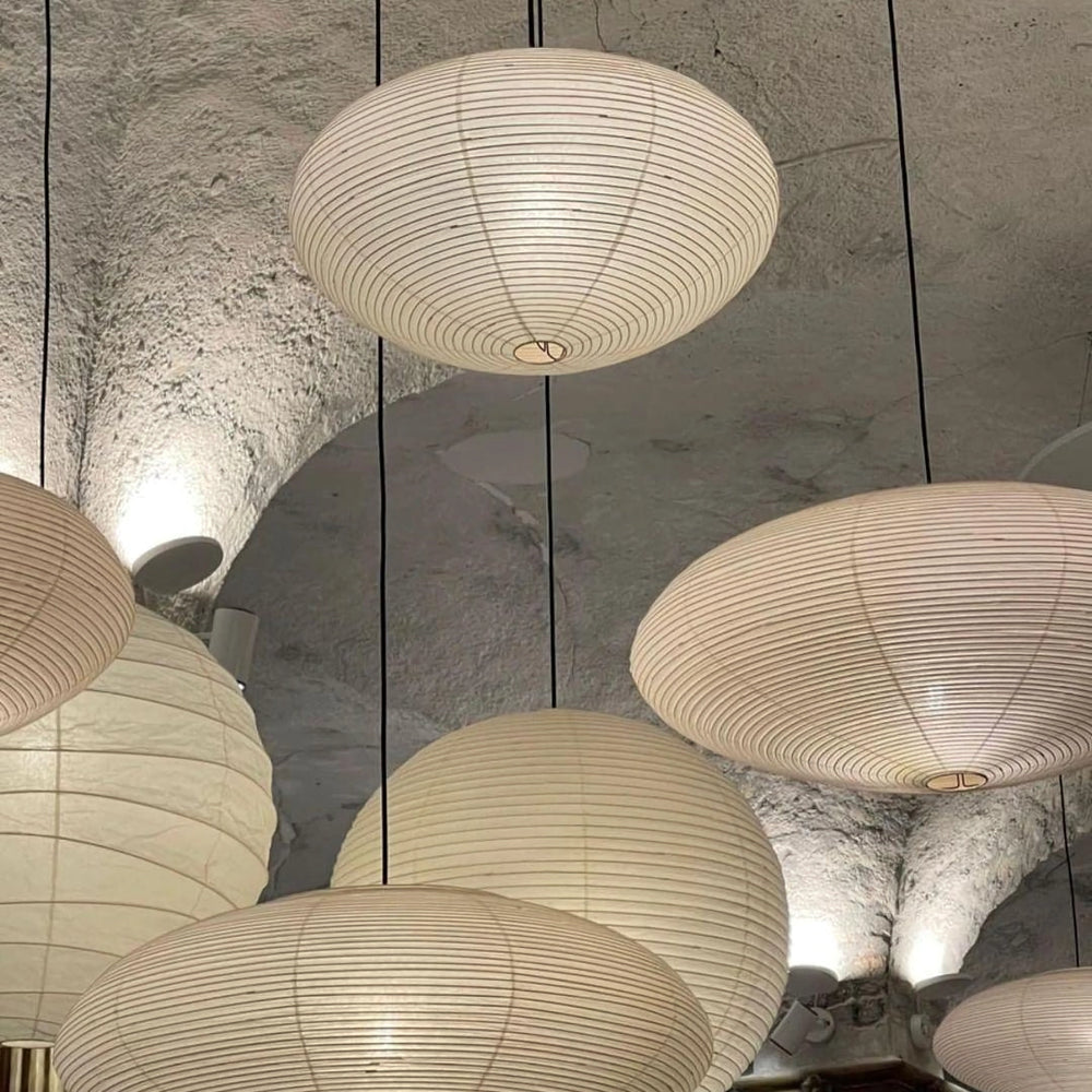 Zephyra | Japanese-Style Handcrafted Pendant Light for Living Room