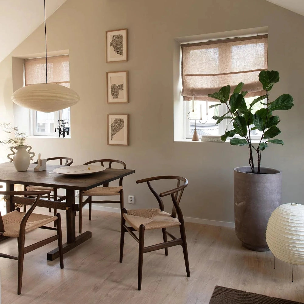 Zephyra | Japanese-Style Handcrafted Pendant Light for Living Room