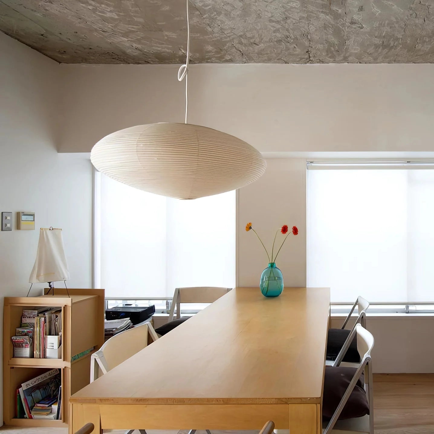 Zephyra | Japanese-Style Handcrafted Pendant Light for Living Room