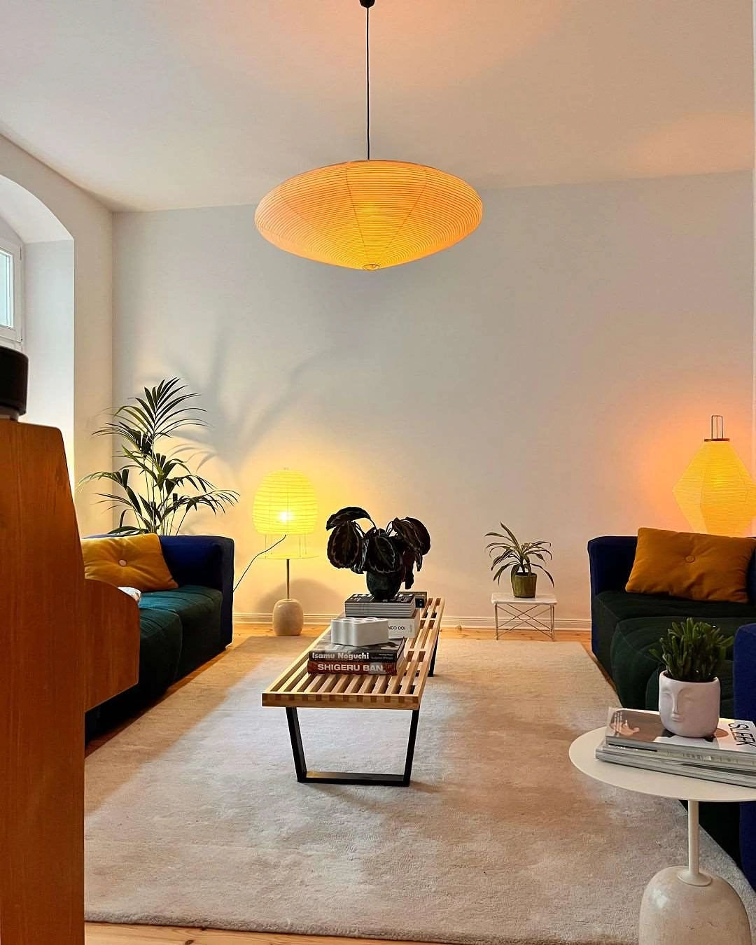 Zephyra | Japanese-Style Handcrafted Pendant Light for Living Room