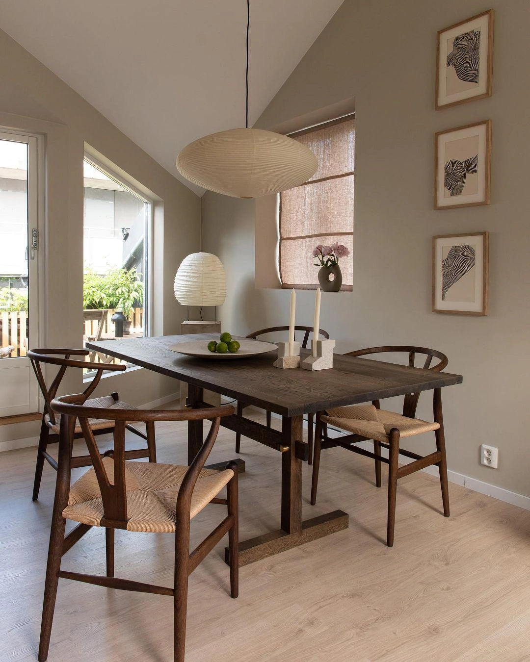 Zephyra | Japanese-Style Handcrafted Pendant Light for Living Room