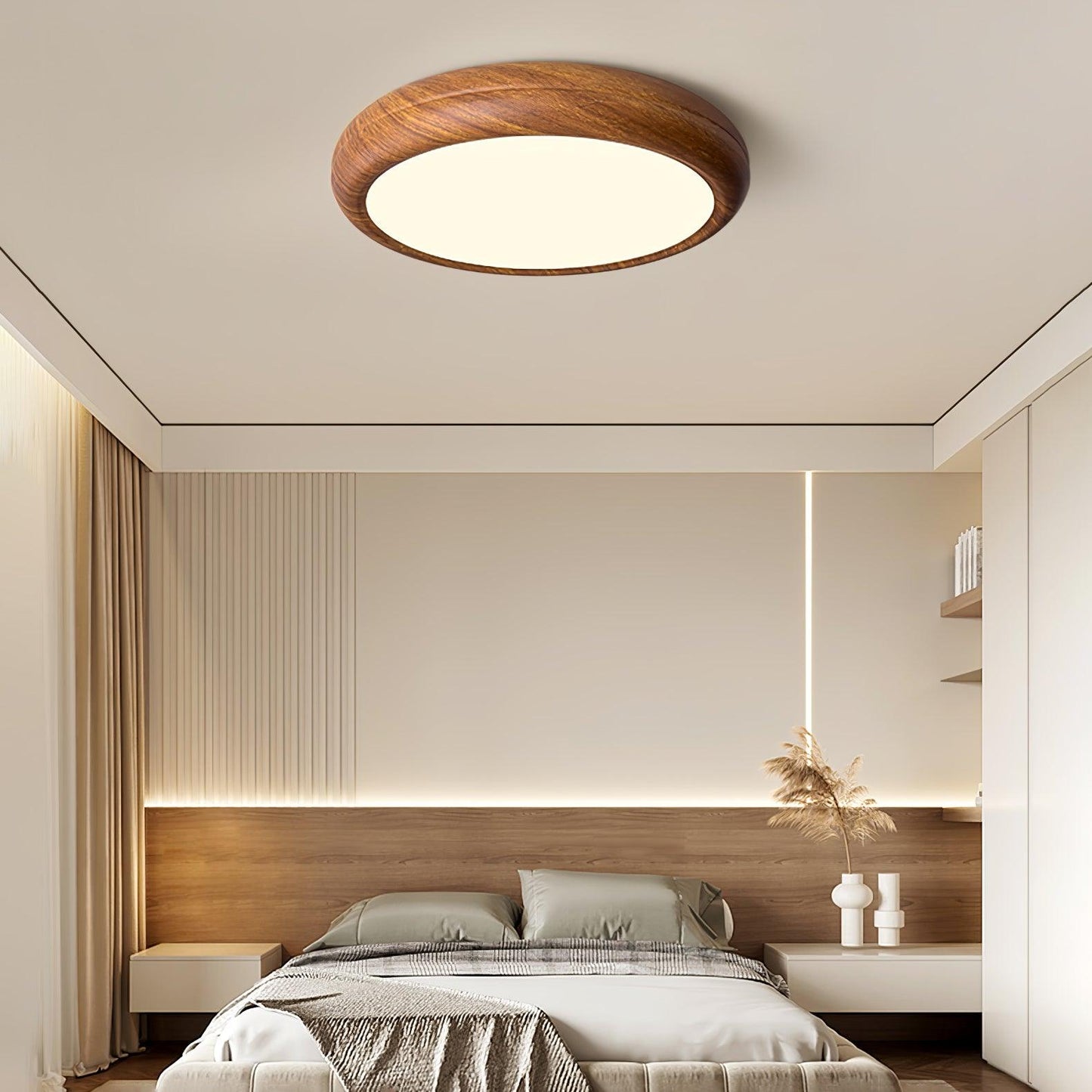 Angi | Indoor Ceiling Light, Wood, Nordic-style