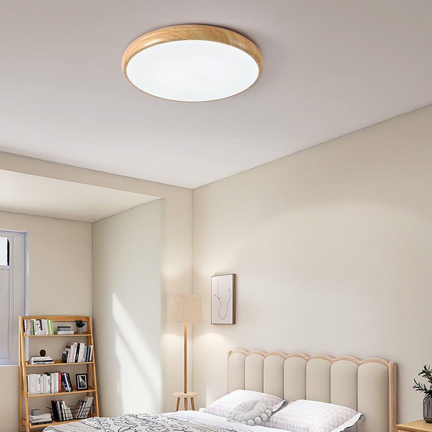 Angi | Indoor Ceiling Light, Wood, Nordic-style