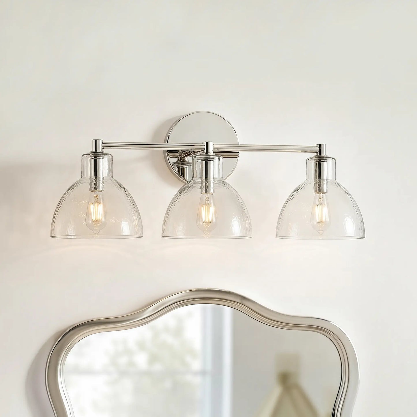Frederick | Wall Sconce Antique Brass Glass Bedside Reading Wall Light