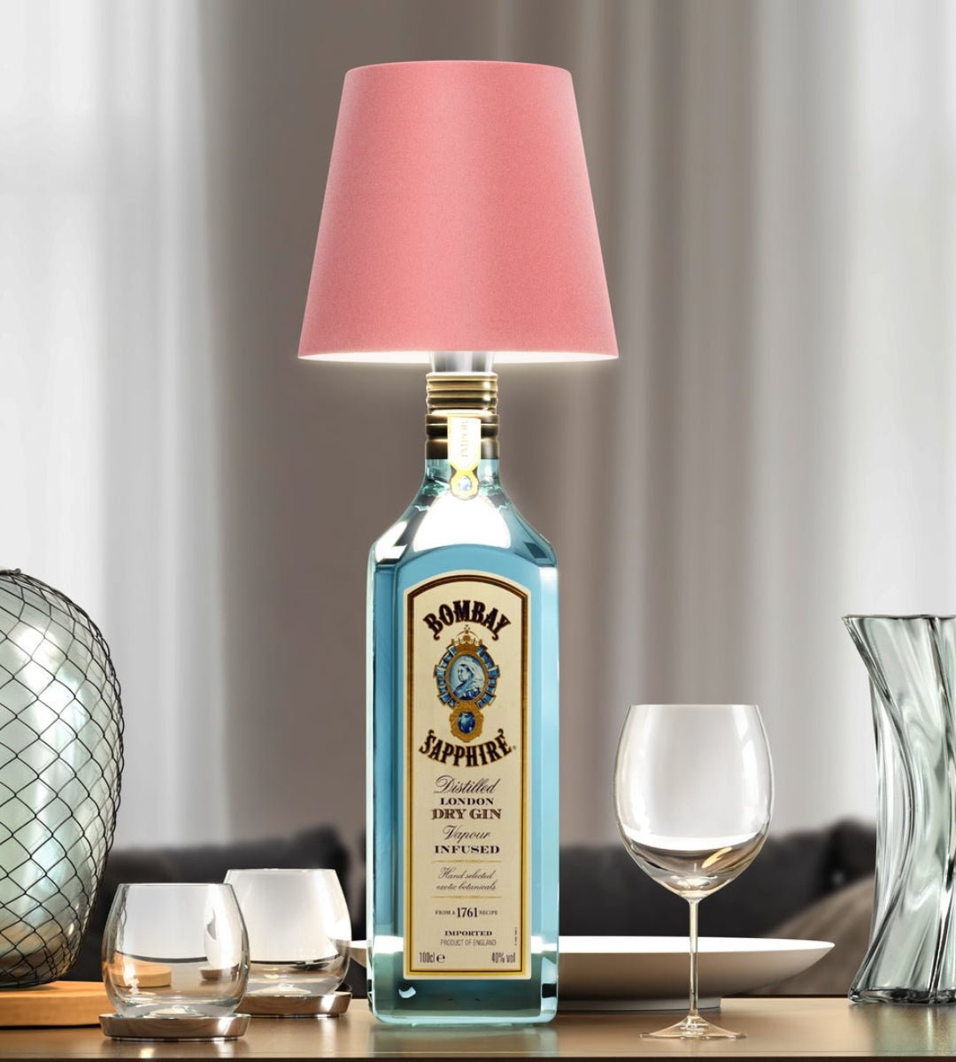 Vino | Wireless Bottle Lamp - Adjustable colour and intensity
