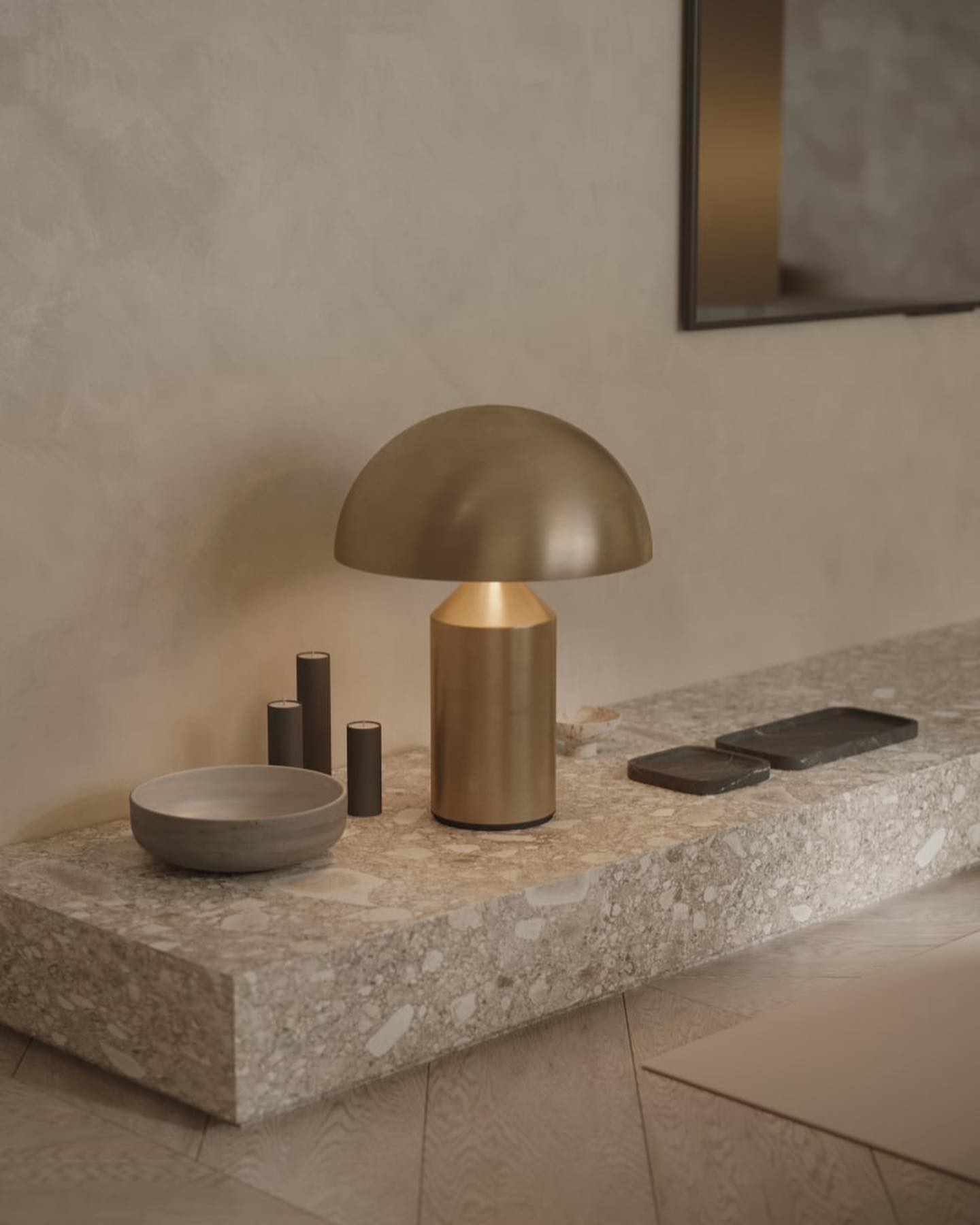 Calix | Metal Table Lamp Ambient Indoor Lighting for Nightstand Desk