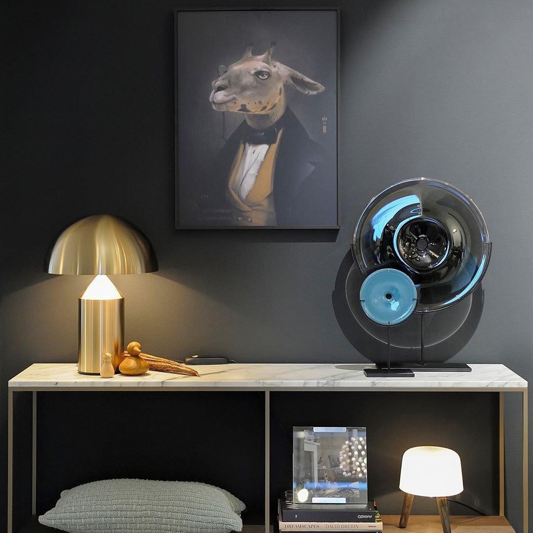 Calix | Metal Table Lamp Ambient Indoor Lighting for Nightstand Desk