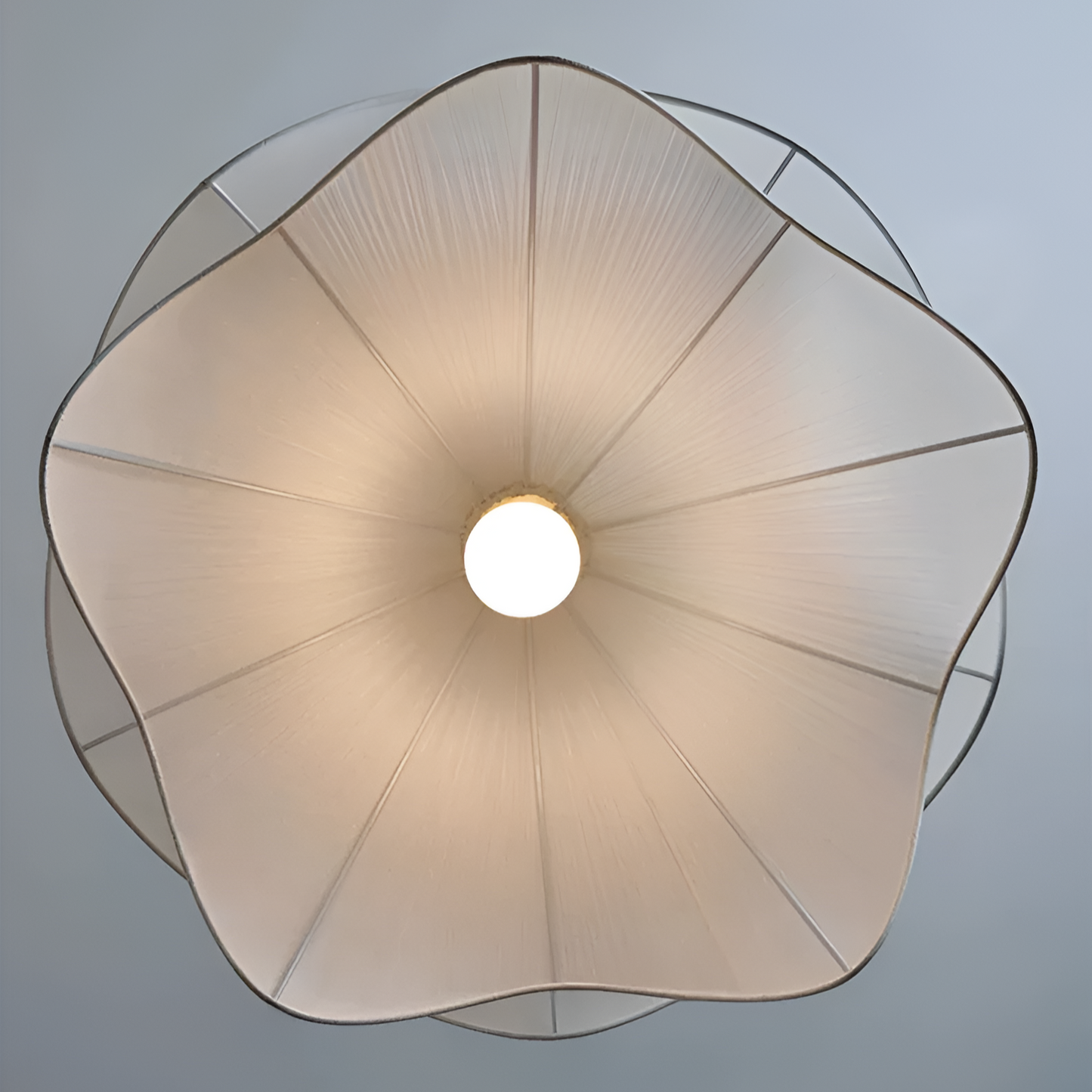 Sora | Japandi Fabric Pendant Light, Dimmable