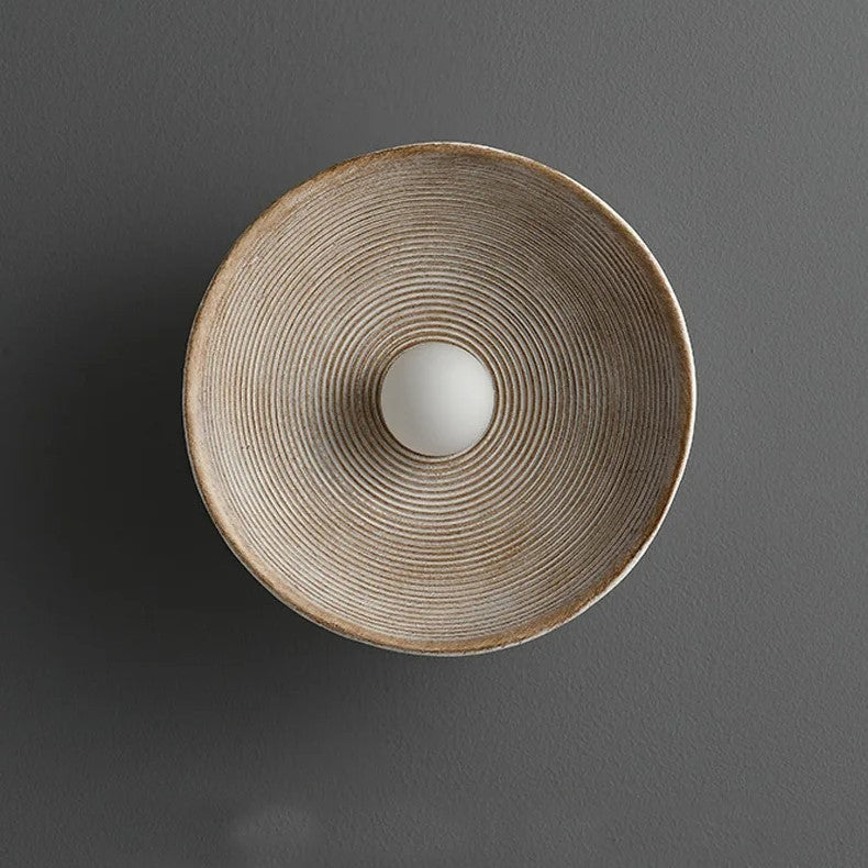 Tokyo | Retro Ceramic LED Wall Light - Japandi Style
