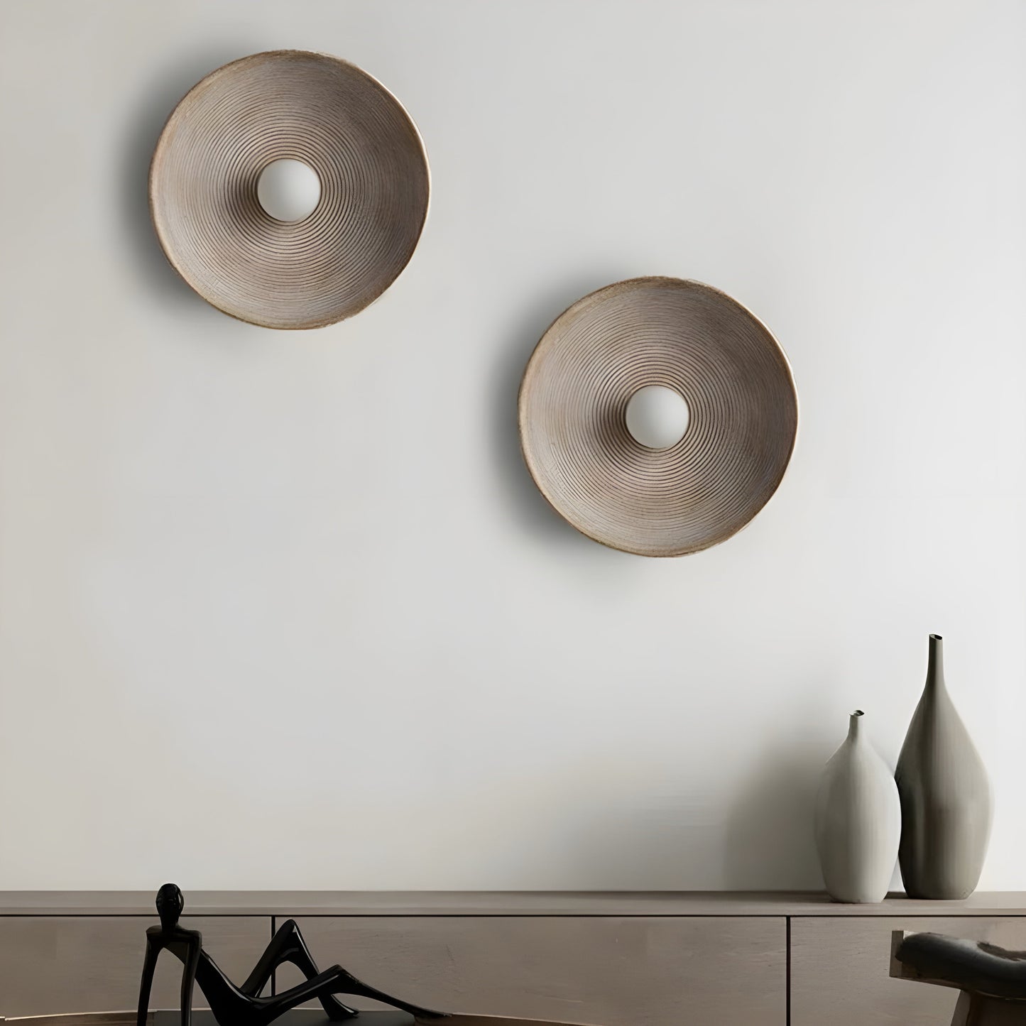 Tokyo | Retro Ceramic LED Wall Light - Japandi Style