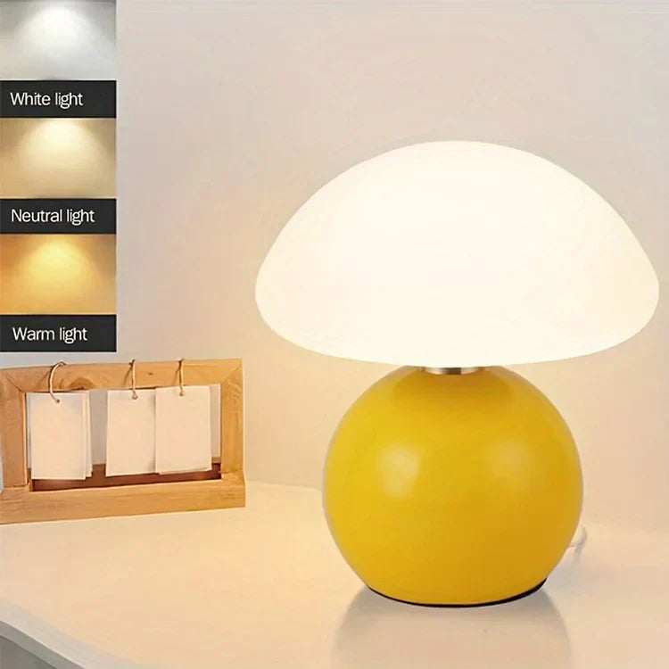 Mushroom | Ceramic LED Table Lamp
