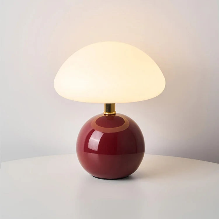 Mushroom | Ceramic LED Table Lamp