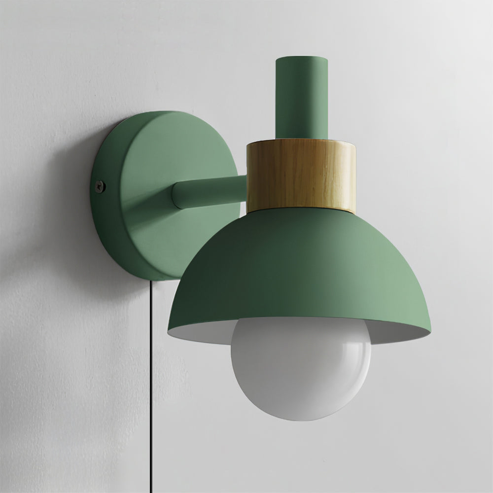 Marcelline | Plug-In LED Wall Sconce for Bedroom and Living Room