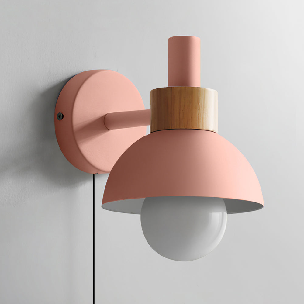 Marcelline | Plug-In LED Wall Sconce for Bedroom and Living Room