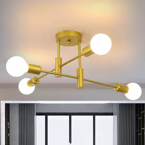 Bennett | Ceiling Light Metal Multi Light Fixture for Living Room