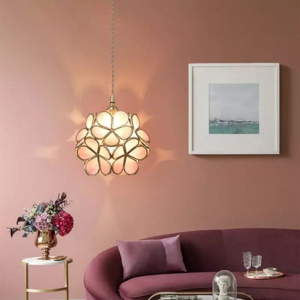 Victoria | Retro Flower Pendant Lights, Living Room