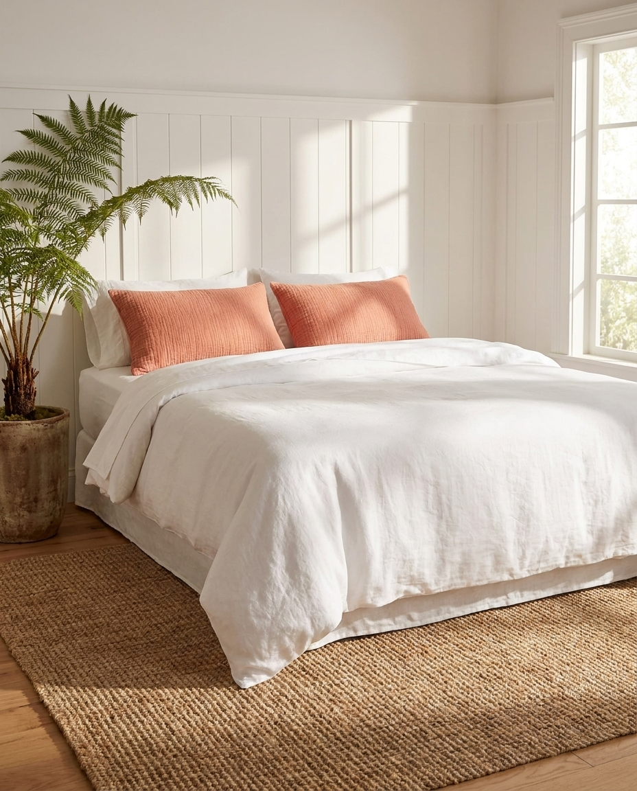Breathable Muslin Pillowcase Set for Hair and Skin