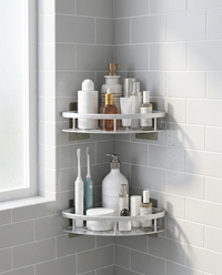 Aluma Curve Shower Caddy - Silver