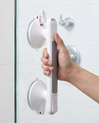 Shower Handle Grab Bar - installation