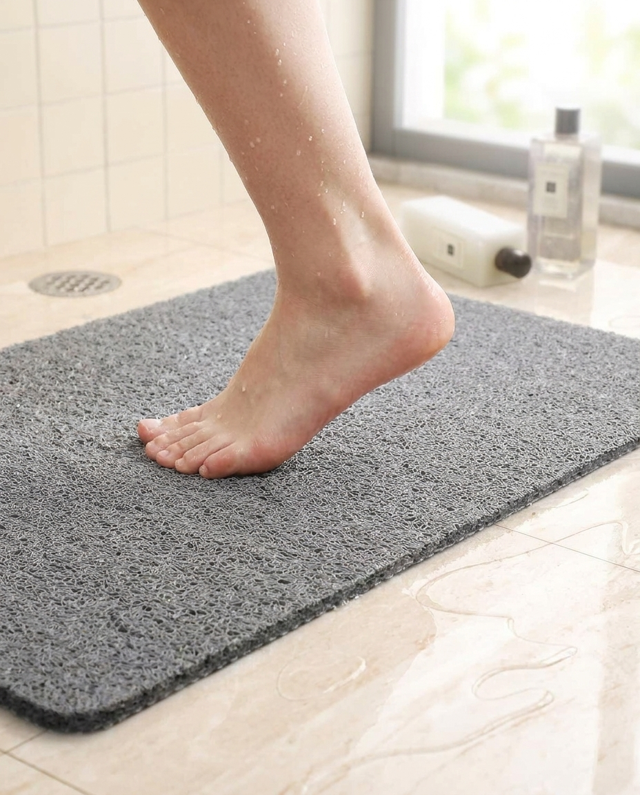 Safe Shower Mat - in use
