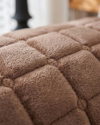 Snug Grid Recliner Cover - texture detail