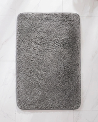 Fur & Plush Bath Rug - flat lay