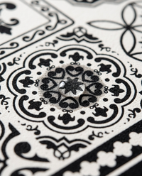 Retro Tile Design Absorbent Coffee Mat - texture detail
