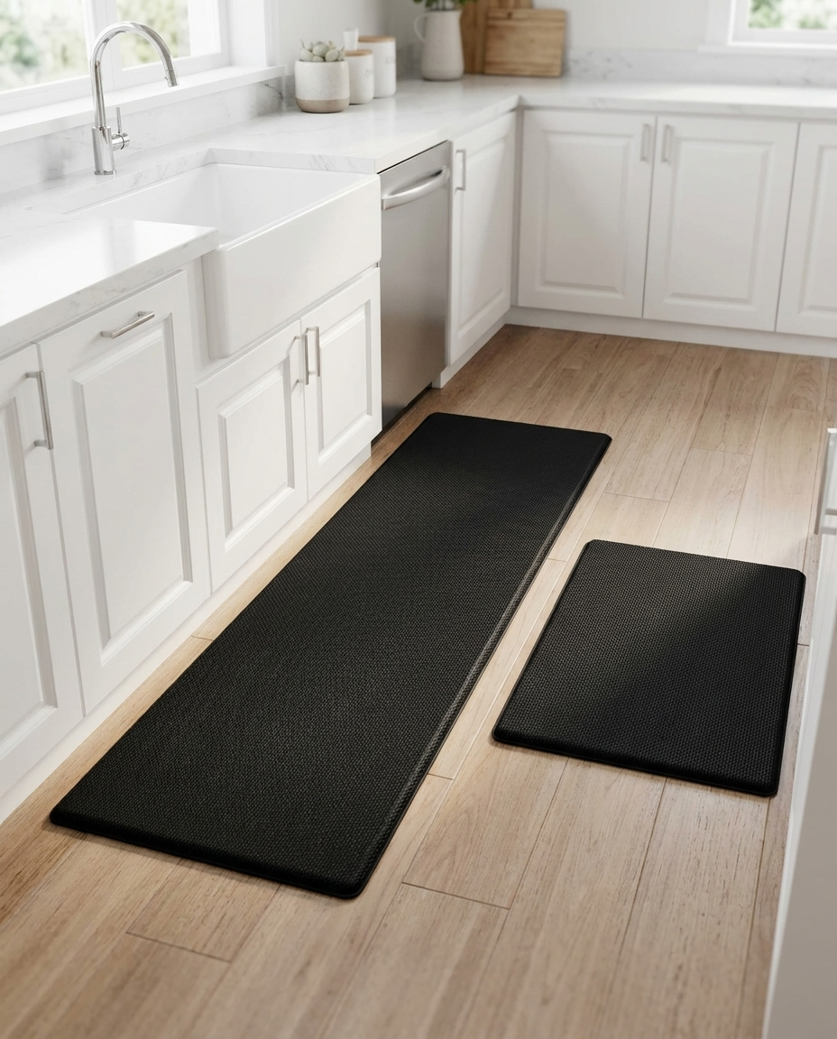 Comfort Kitchen Mat - Black