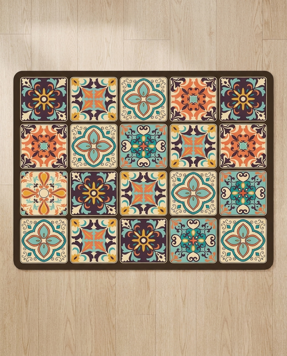 BohoShield Appliance Mat - flat lay
