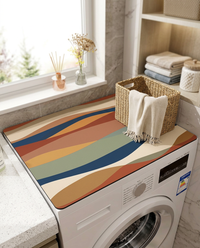 BohoShield Appliance Mat - Gray Plaid