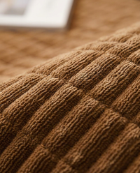 Cozy Quilted Couch Cover Protector - texture detail
