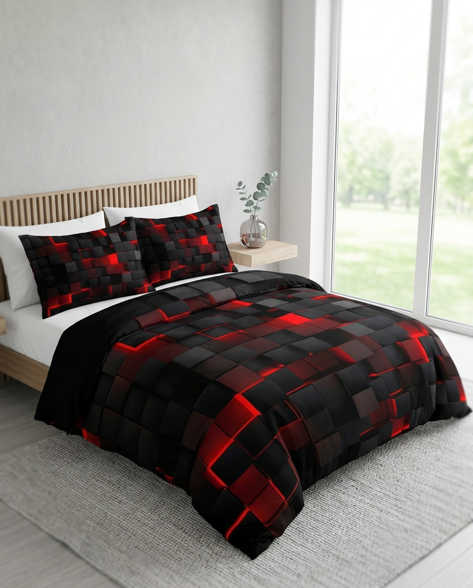 GEOMATRIX Duvet Cover Set - hero