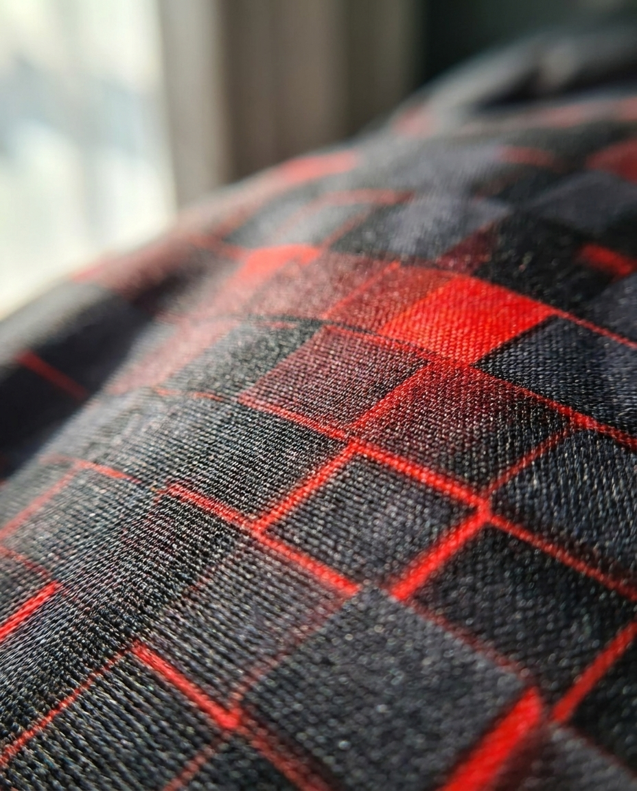 GEOMATRIX Duvet Cover Set - texture detail