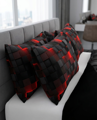 GEOMATRIX Duvet Cover Set - pillow detail