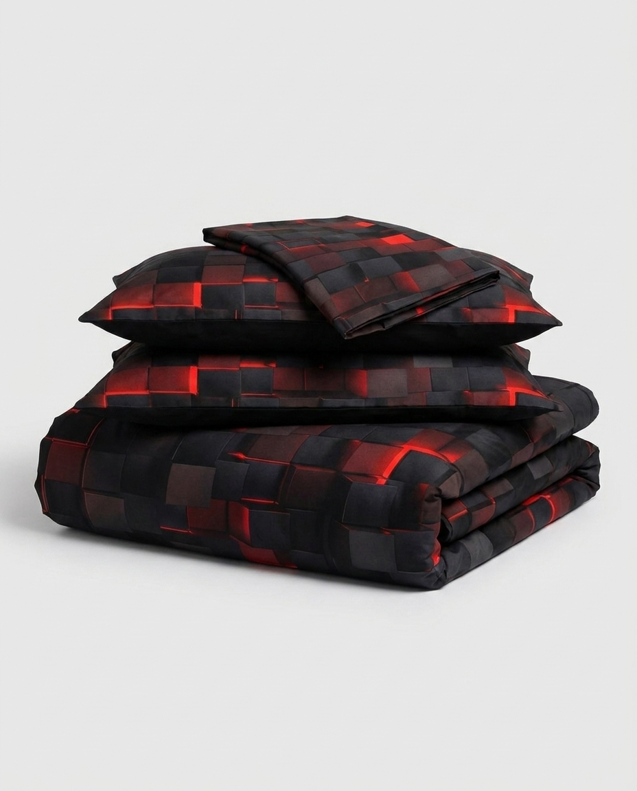 GEOMATRIX Duvet Cover Set - folded studio