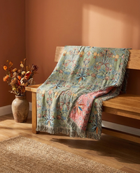 Wild Petal Pure Cotton Reversible Blanket - hero