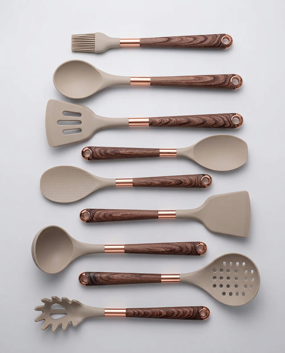 Luxe Silicone Cooking Utensils - studio
