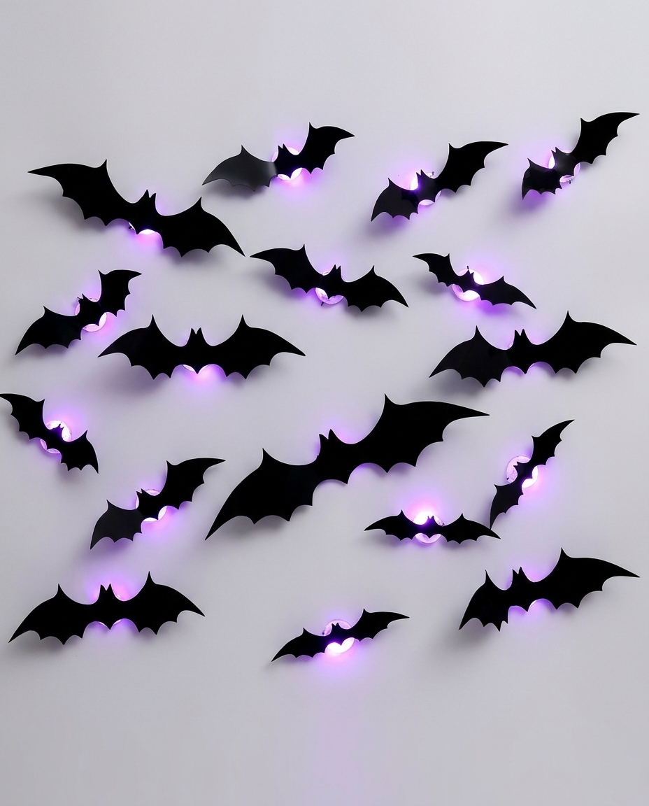 3D Bat Wall Stickers - studio shot