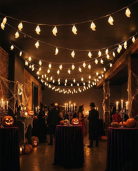LED Ghost Light String - wide party room