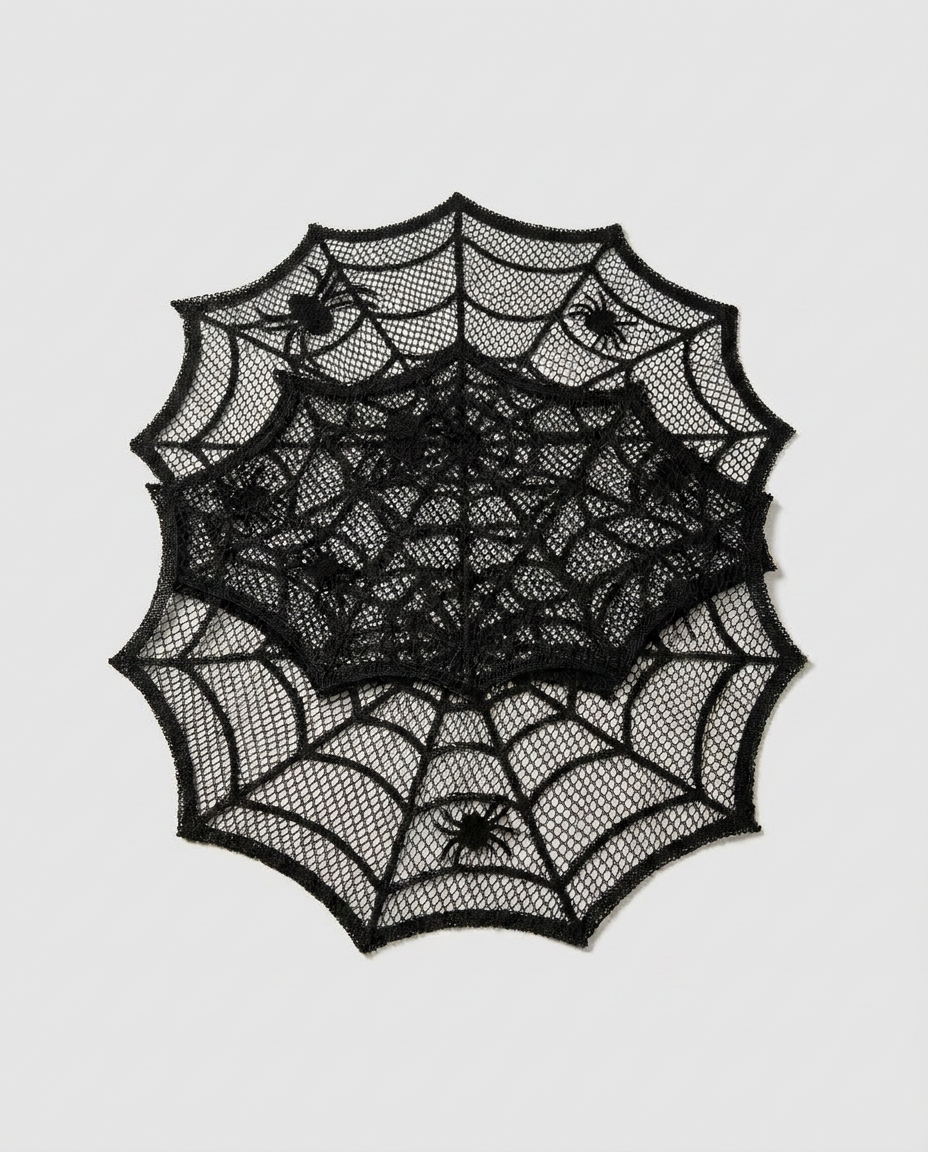 Spiderweb Placemats - studio shot
