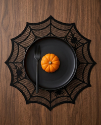 Spiderweb Placemats - flat lay