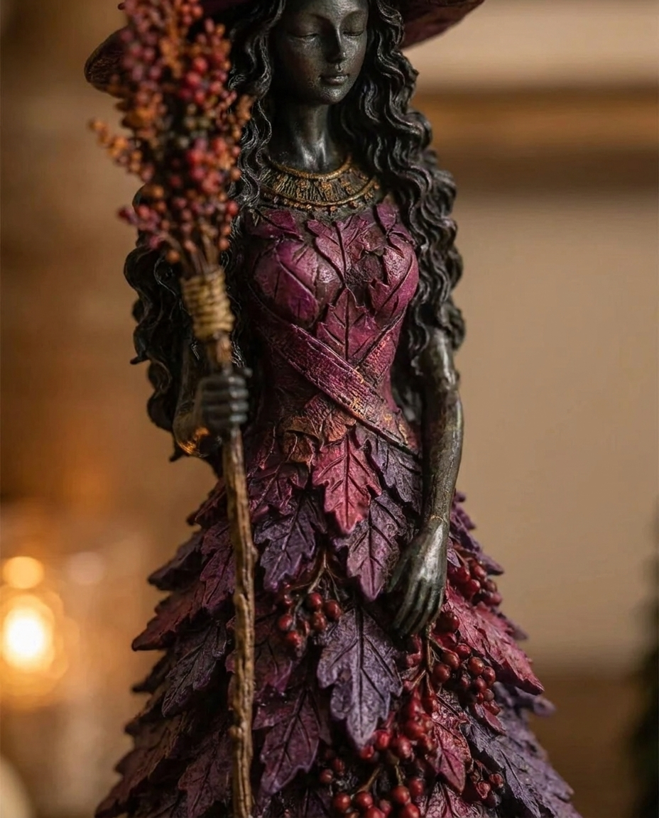 Witch Statue - texture detail