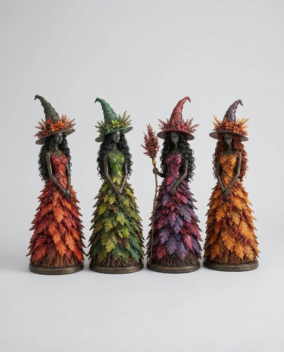 Witch Statue - studio shot